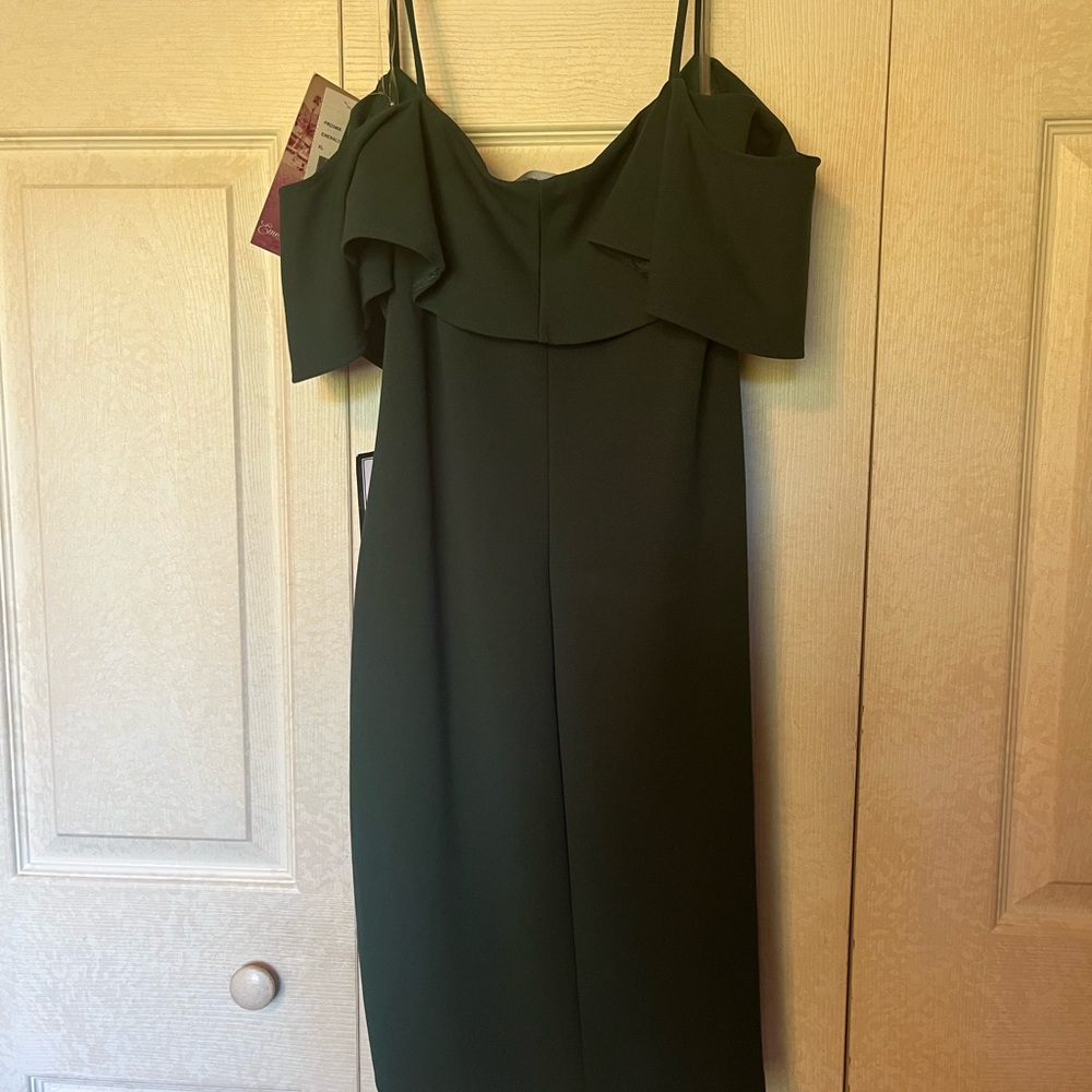 Emerald Sundae Strapless Green Dress